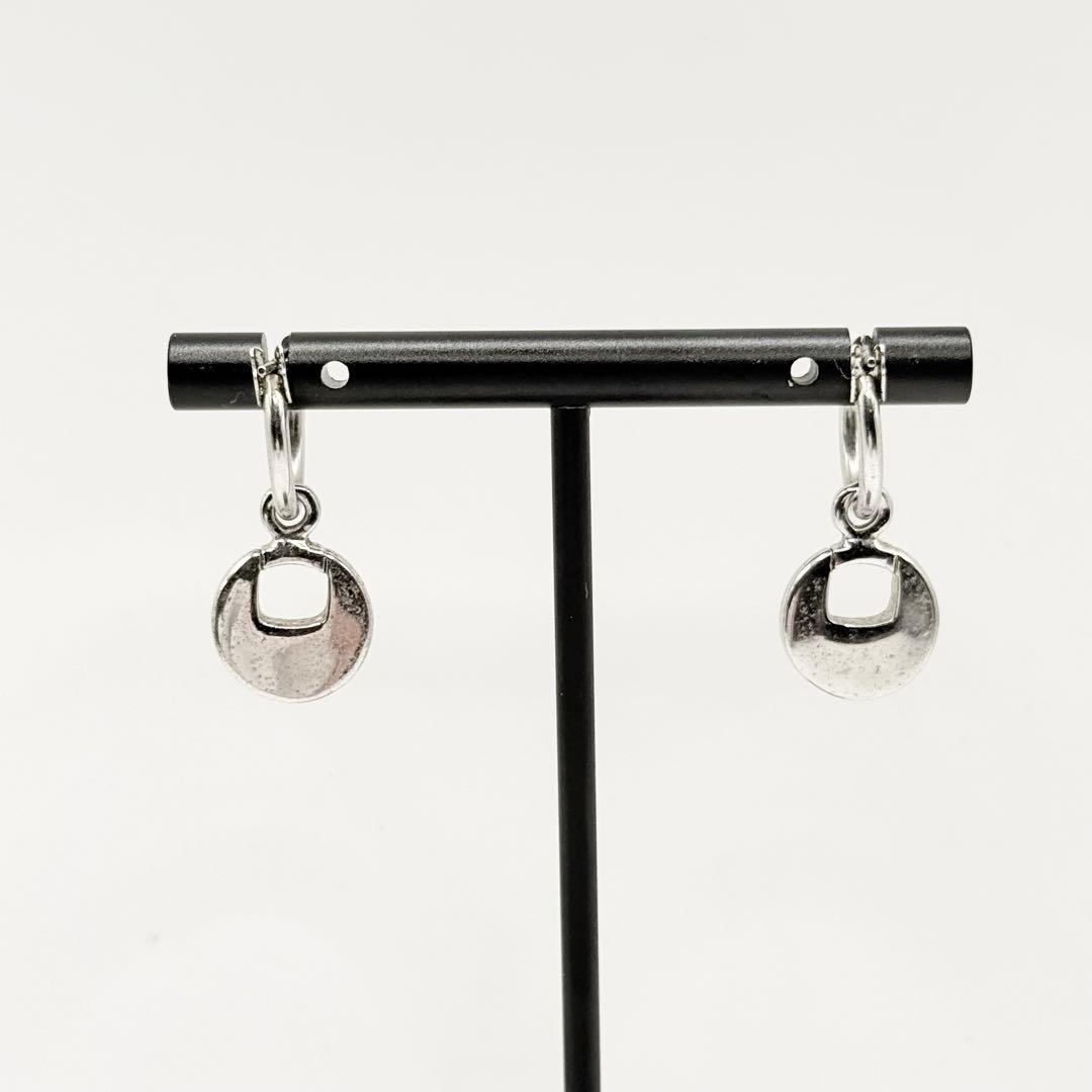 GUCCI グッチ　ピアス　サークル　ライトストーン　シルバー　GP 両耳