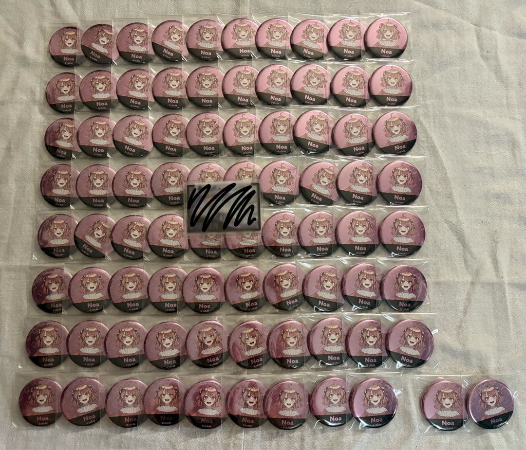 からぴち のあ 缶バッジ