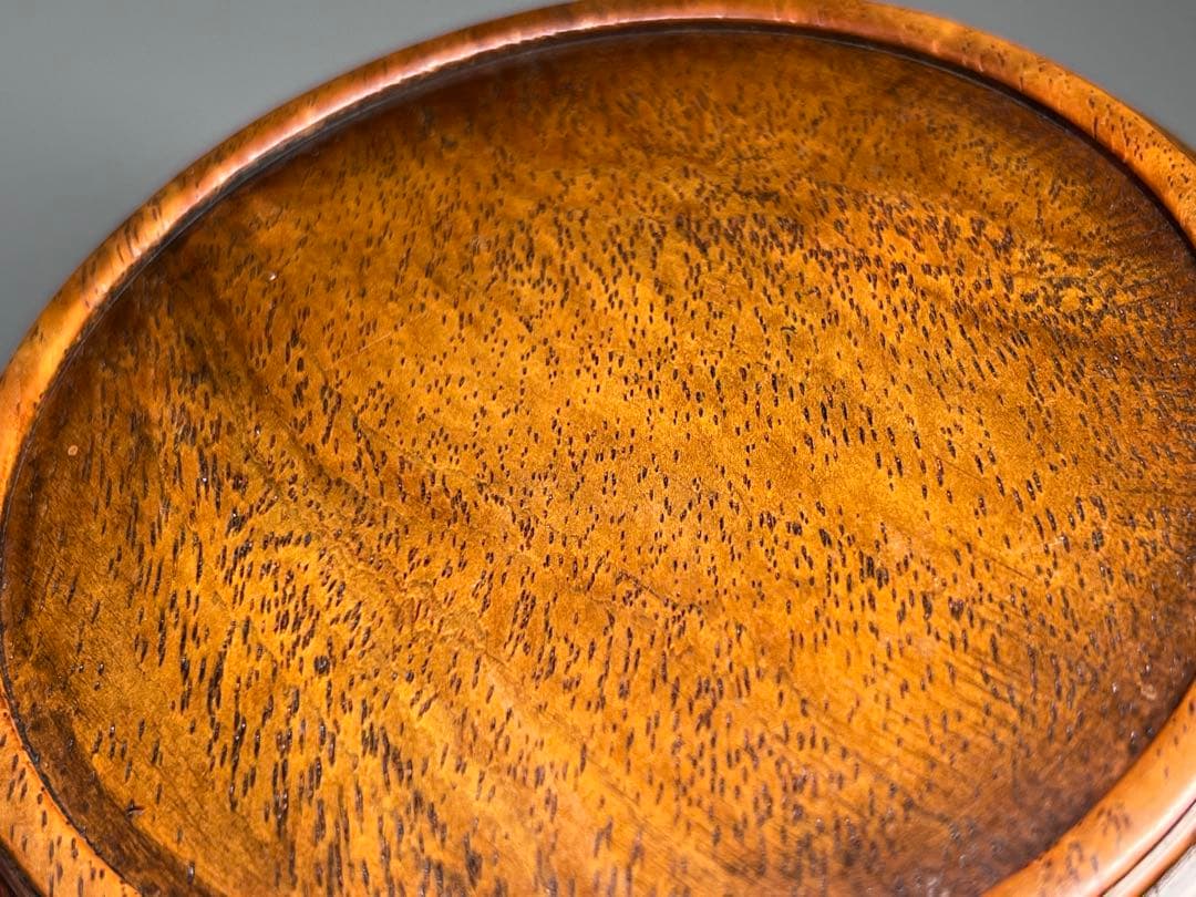 唐木花台一対　天然木　炉座　香炉台　花台　飾り台　盆栽台　黄花梨　古美術　木座