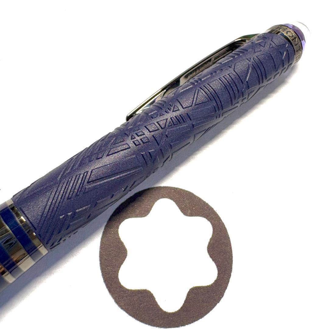 301.モンブラン　スターウォーカースペースブルーレジン130213BP　希少品