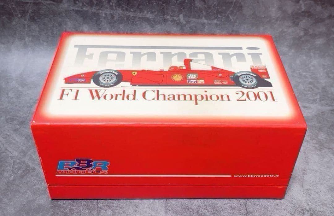 ミニカー BBR Make up 1/43 SCUDERIA FERRARI F2001