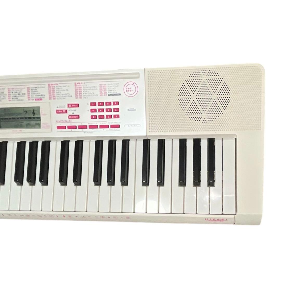 CASIO LK-121 光ナビゲーションキーボード 動作確認済 ACアダプタ付