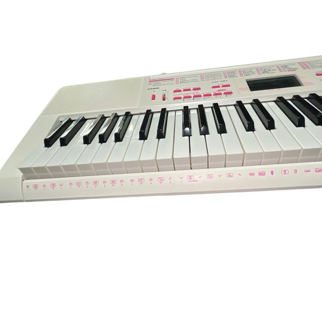 CASIO LK-121 光ナビゲーションキーボード 動作確認済 ACアダプタ付