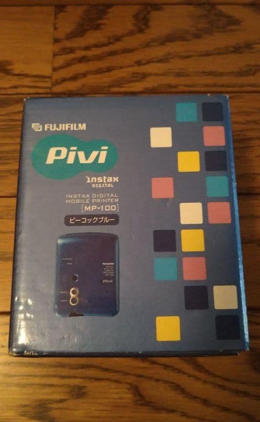 【　未開梱・未使用　】富士フイルム Pivi MP-100 ピーコックブルー