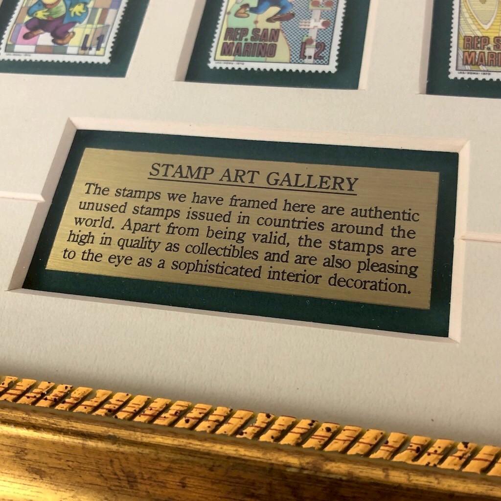 【美品✨】ディズニー 切手アート STAMP ART GALLERY