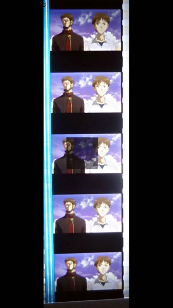 非売品エヴァ♦️劇場版 破 ♦️名場面 フィルム4枚セット♦️初号機 アスカ シンジ