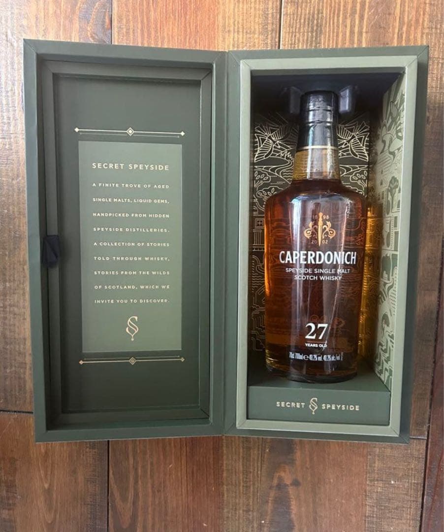 キャパドニック 27年 シングルモルト シークレット 700ml 49.2%