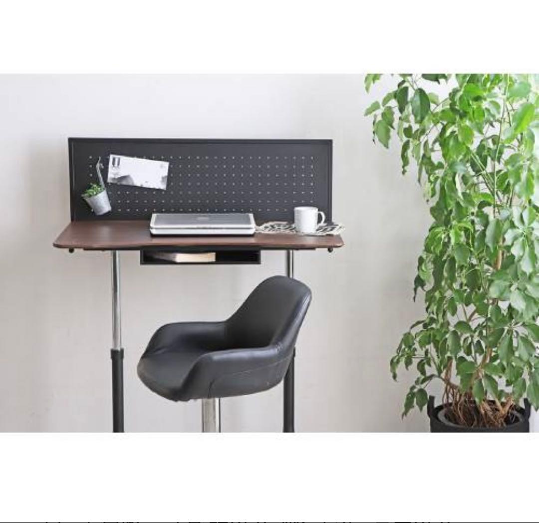 スタンディングデスク 昇降式　ボード、棚付き、パソコンディスク、作業台