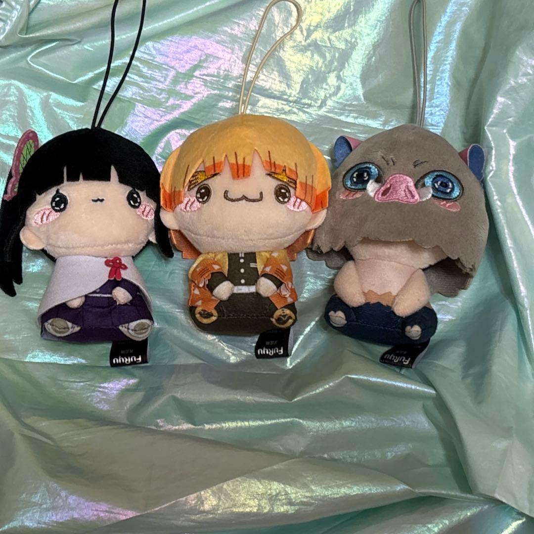 鬼滅の刃 もちぴこマスコット 栗花落カナヲ　我妻善逸 嘴平伊之助