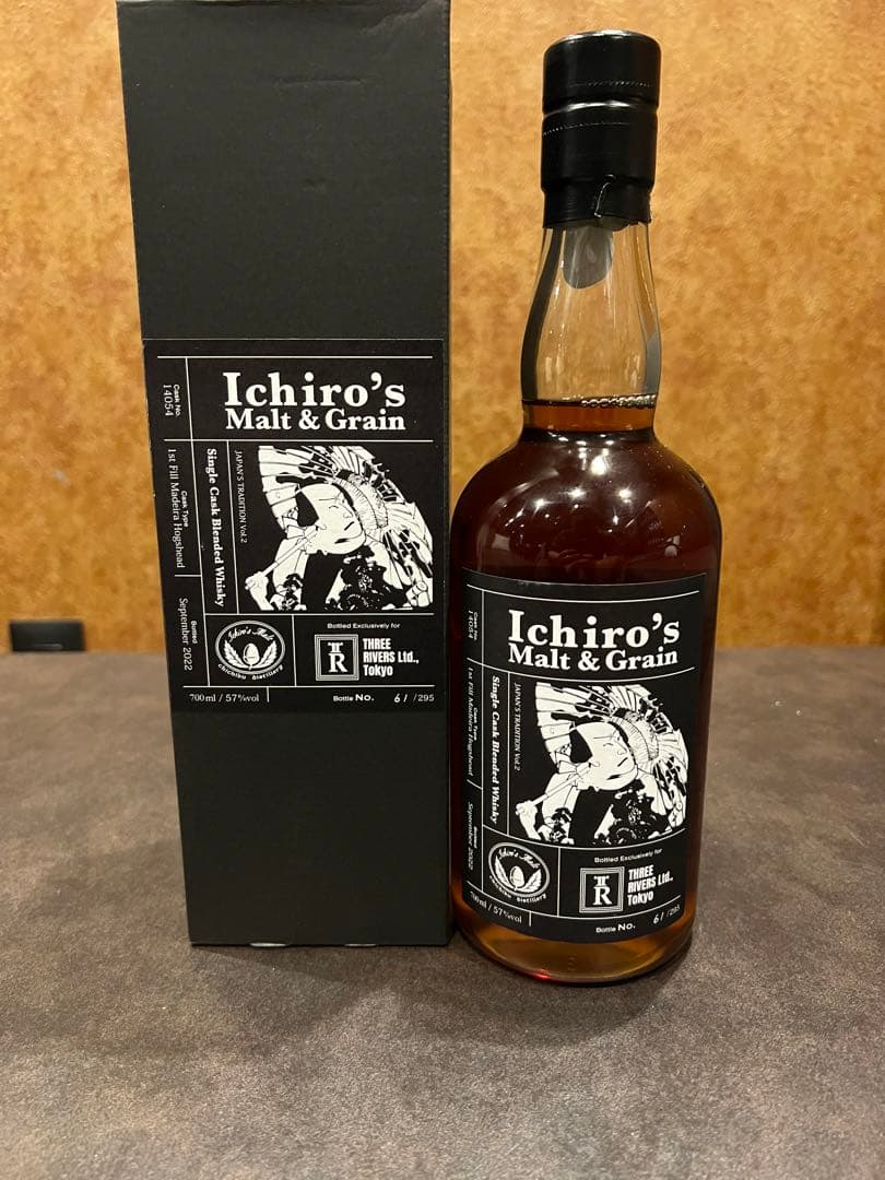 Ichiro's Malt & Grain 700ml 46% 歌舞伎　限定