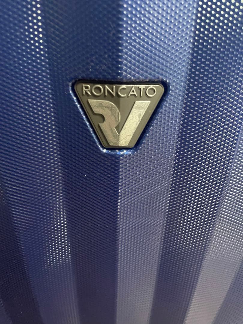 RONCATO ロンカート ネイビー スーツケースUNO ZIP 85L 大容量
