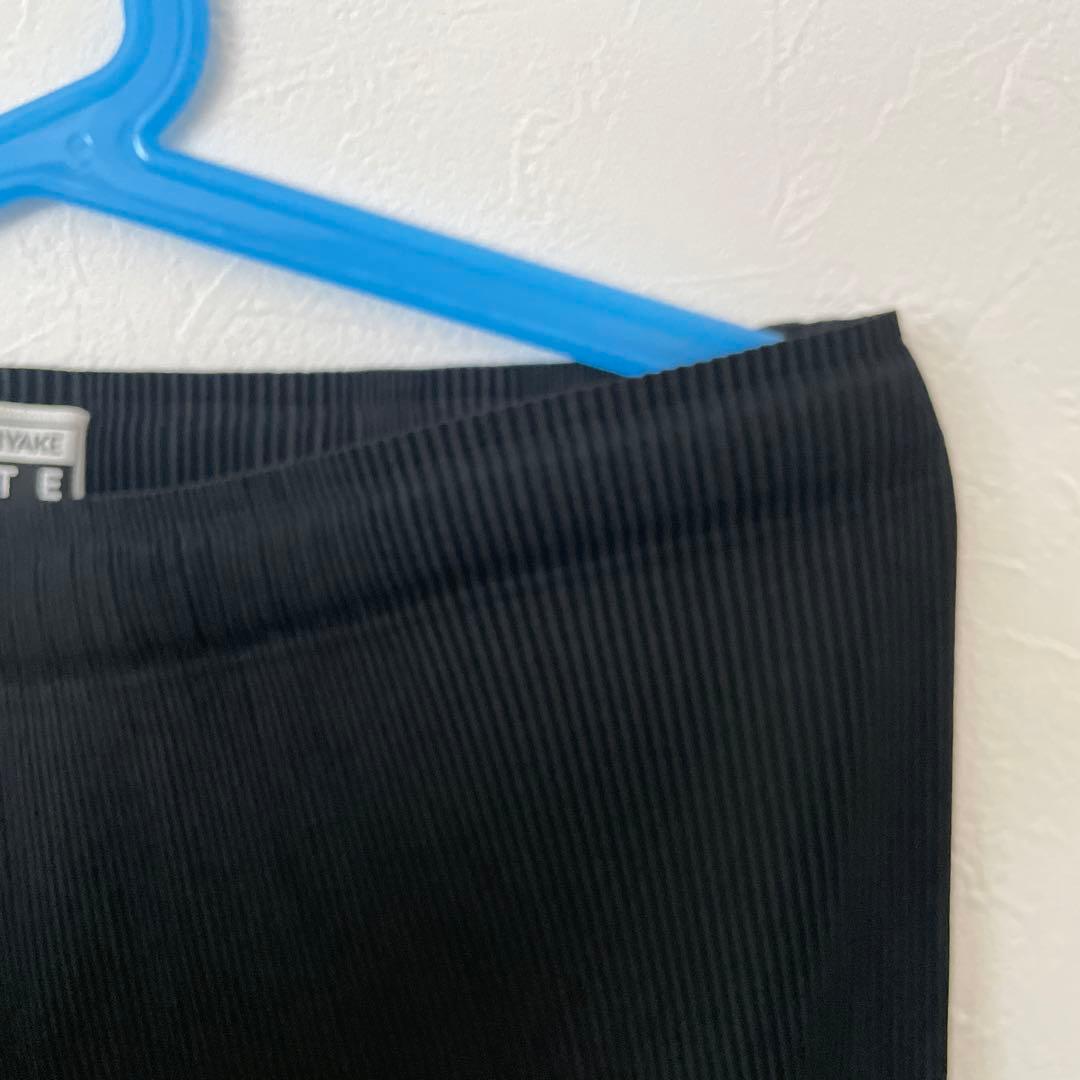 【Ki】ISSEY MIYAKE FÊTE ブラック タイトスカート　2