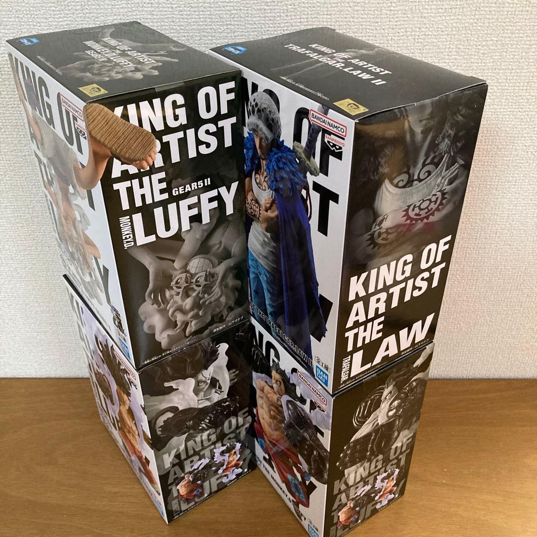 【新品・未開封】ワンピース4体まとめ売り