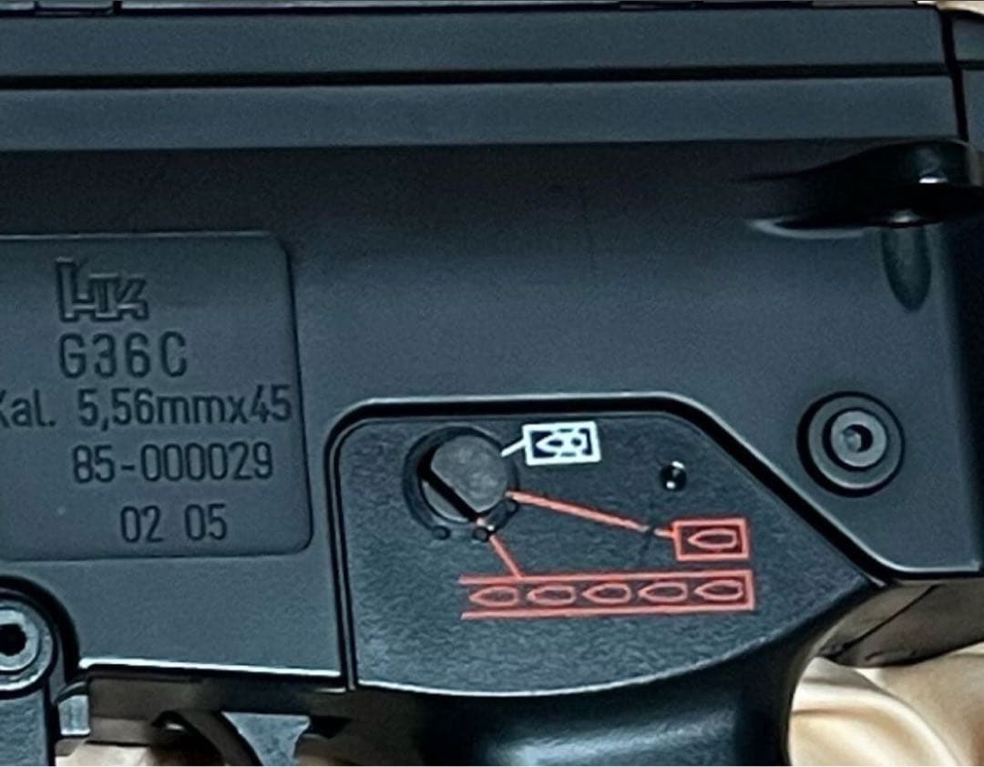 ☆ 作動OK 東京マルイ G36C スタンダード電動ガン バッテリー、充電器付☆