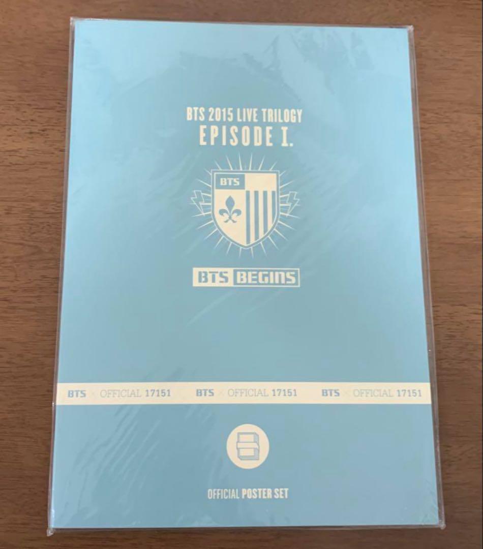 BTS ビギンズ Begins 公式　ポスター　プログラムブック　セット 2点