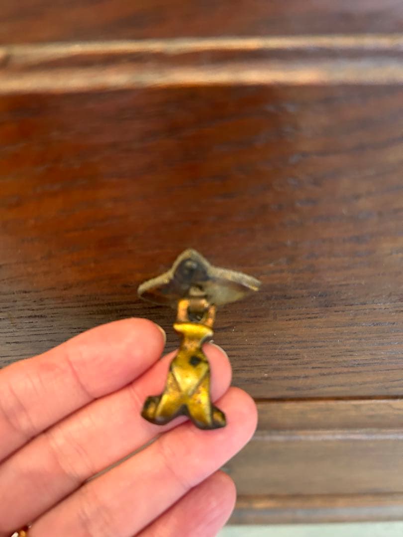 希少デンマークアンティーク家具飾り棚キャビネット薄型ご購入前コメント必須