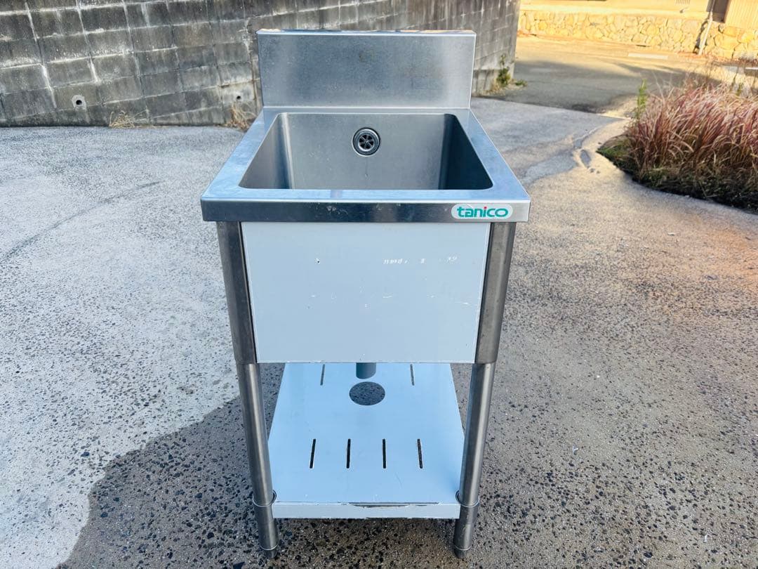 M11★タニコー★1槽シンク 業務用 ステンレス 業務 シンク 飲食 厨房 店舗