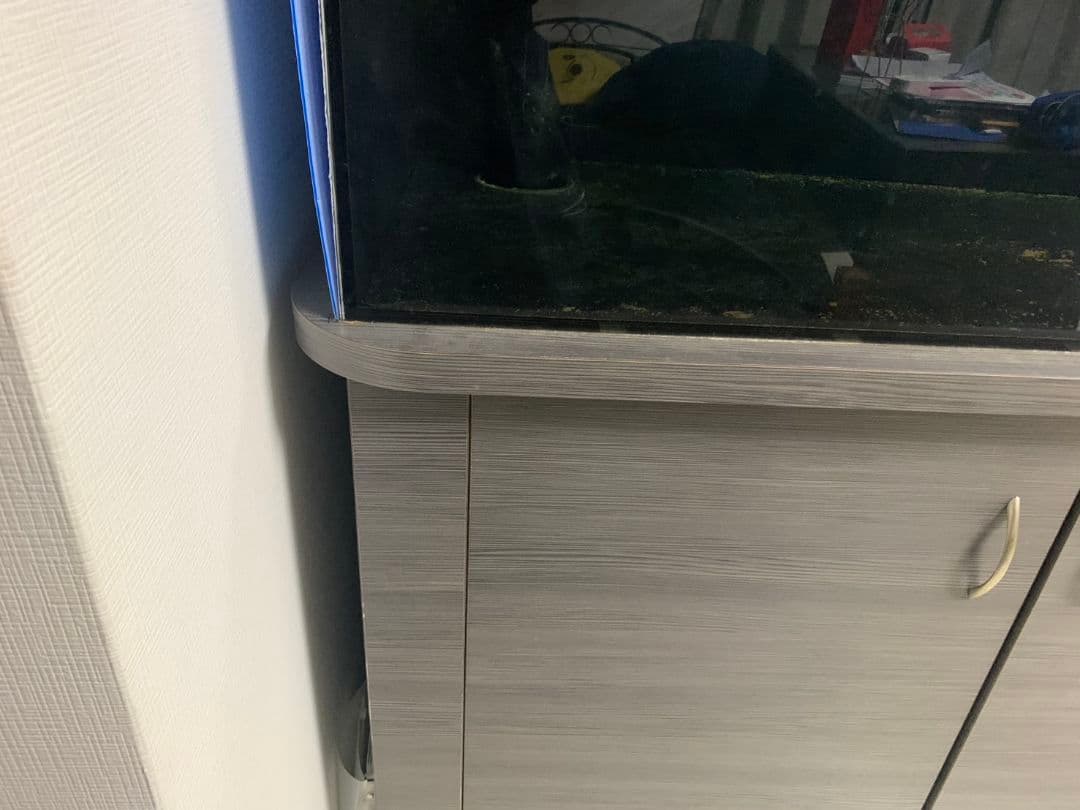 アクリル1200オーバーフロー水槽セット 4面ブラック