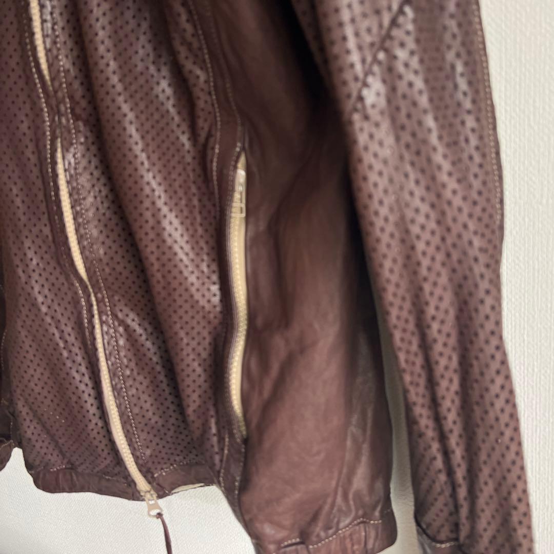 クリスチャンポー　レザージャケット