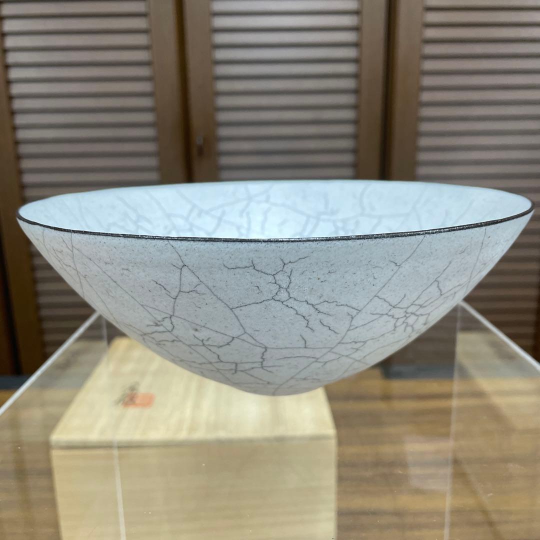 【ピノキオ】陶芸家 今泉毅 作 / 白瓷鉢 （はくじはち）