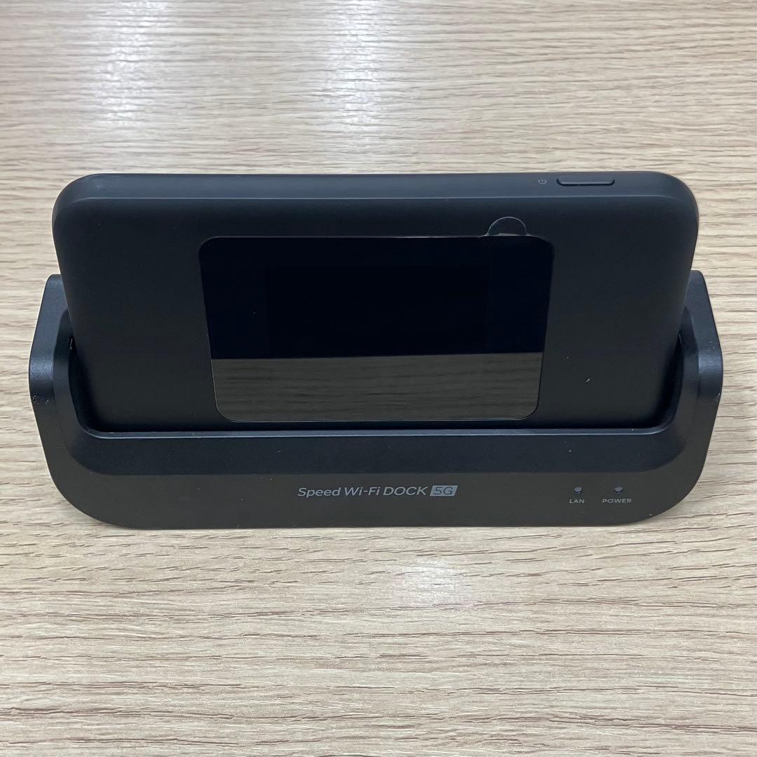 Speed Wi-Fi DOCK 5G モバイルルーター 充電器付