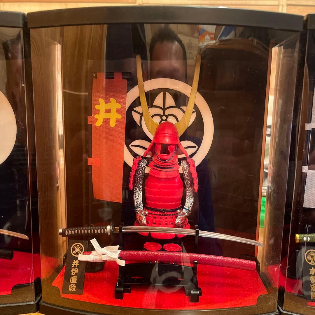 武士フィギュアコレクション 日本刀付き