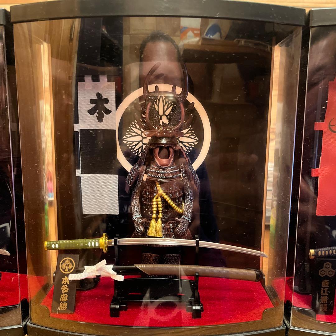 武士フィギュアコレクション 日本刀付き