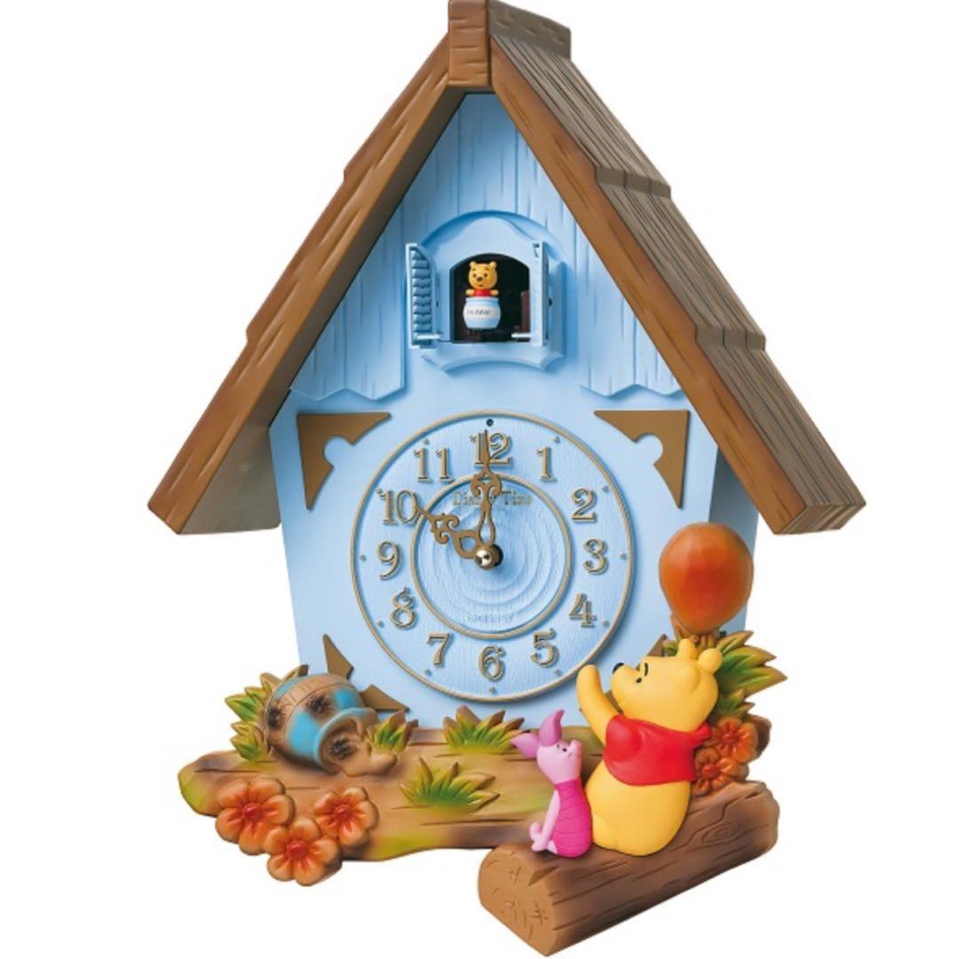 [希少] セイコー　プーさん　からくり時計　掛け時計