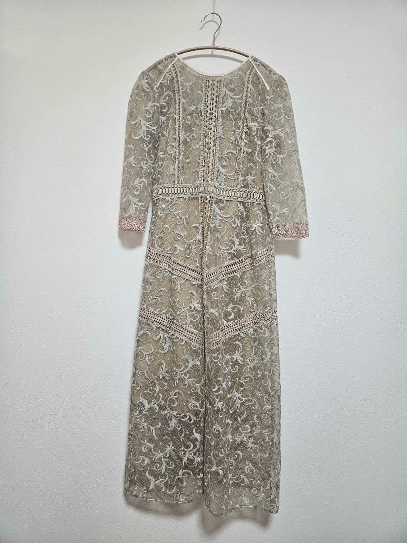 （今週までお値下げ）FRAY I.D オーガンジーレースワンピース