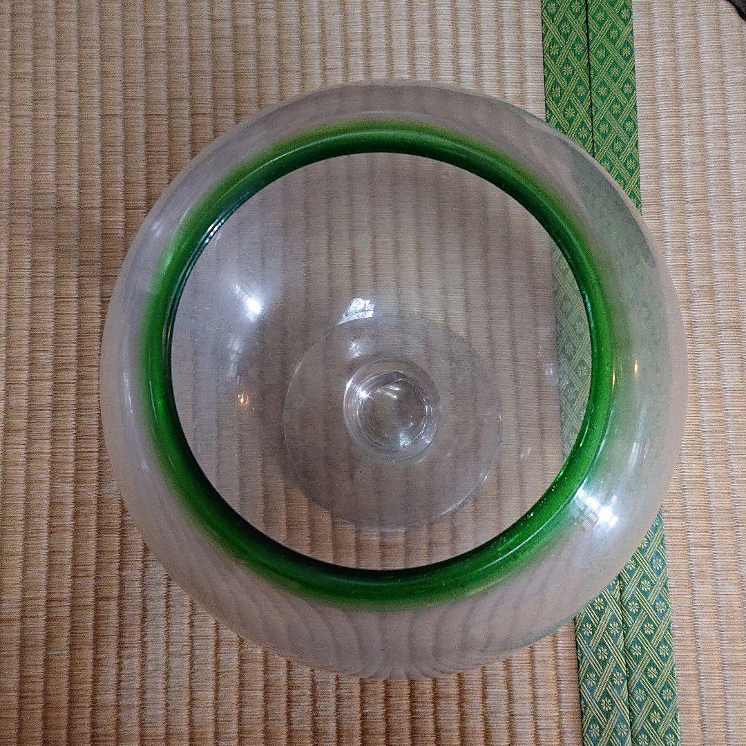 大正色ガラス 金魚鉢