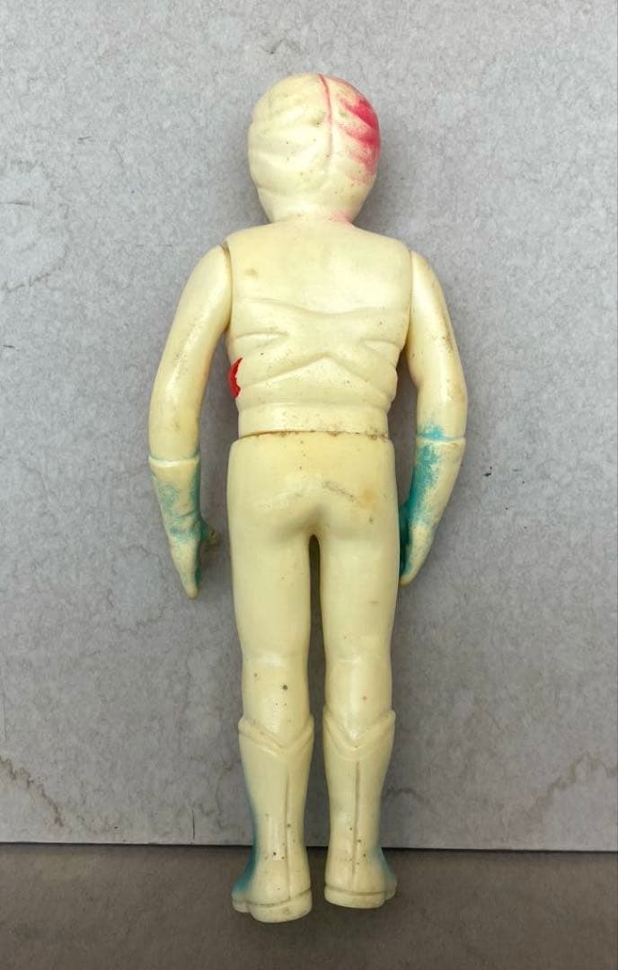 レインボーマン　パチ　無版権　ミドルサイズ　ソフビ　貴重品　1972年製