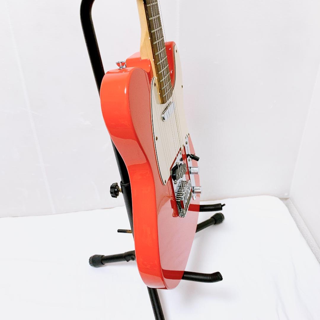 美品 Squier スクワイヤー Telecaster テレキャスター オレンジ