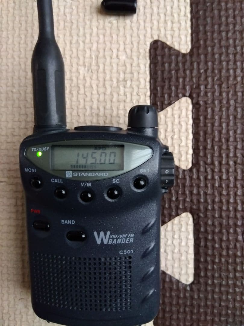 最終値下げイヤホンマイク・スピーカー付きスタンダード　C501受信改造済（現状）