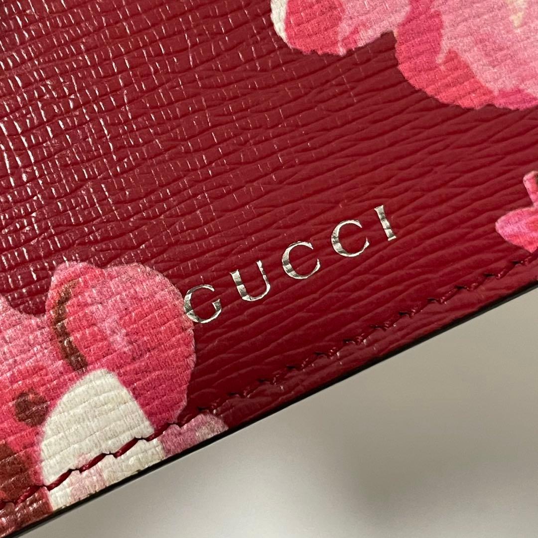 ✨未使用保管✨　GUCCI フローラル　財布　札入れ　レザー