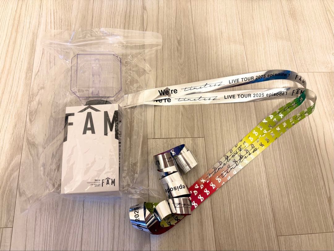 【即日発送・美品】FAM ペンライト We're timelesz 銀テ付き