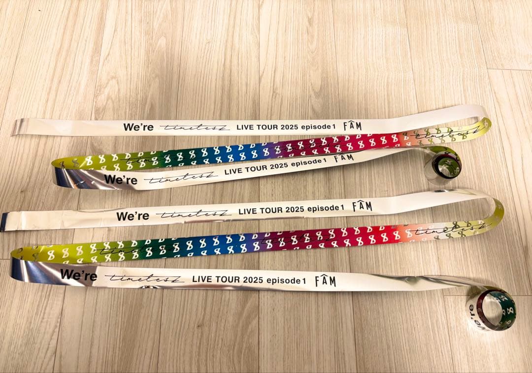 【即日発送・美品】FAM ペンライト We're timelesz 銀テ付き