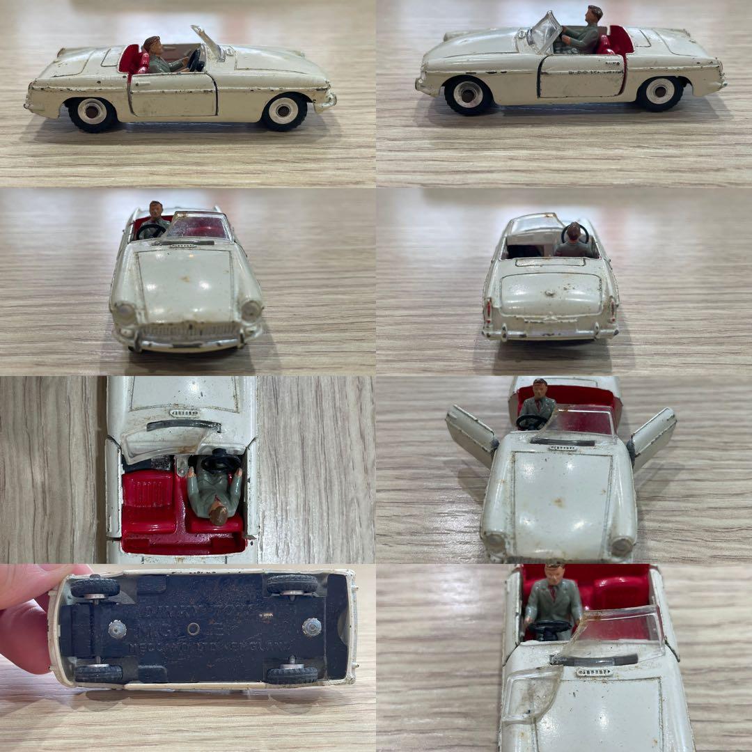 DINKY TOYSなどのビンテージオートバイ,ミニカー4個セット