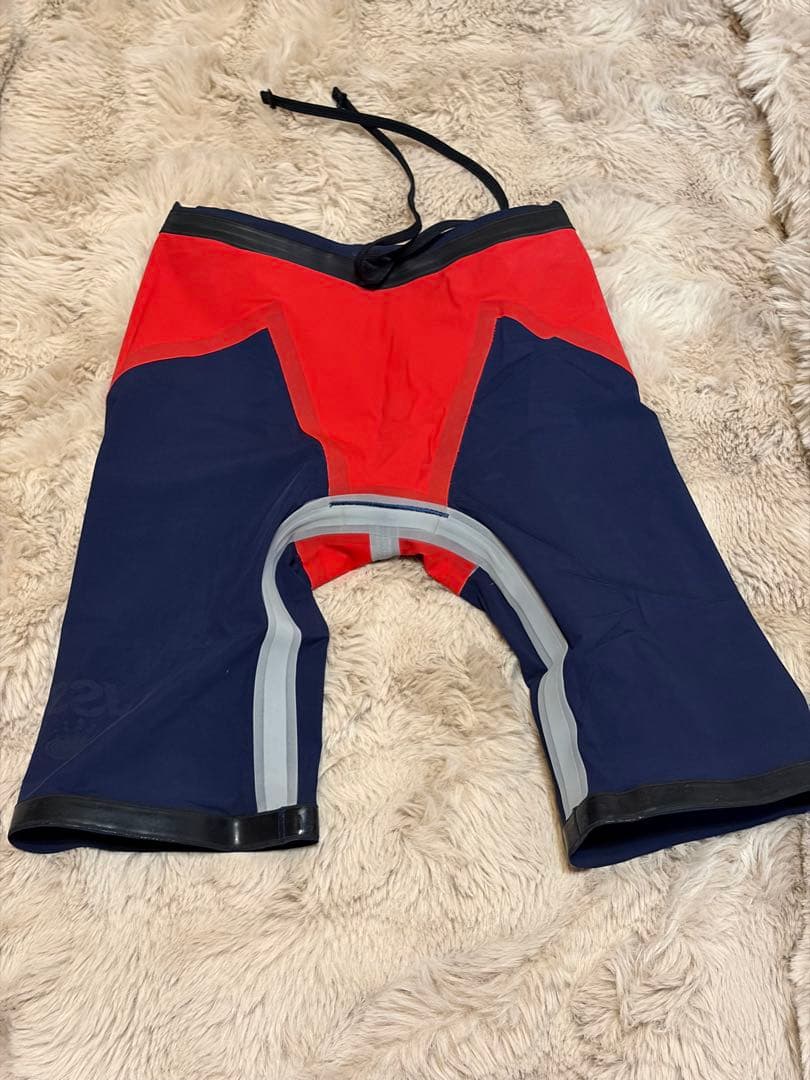 arena アルティメットアクアフォースX MF 競泳用水着 ネイビー/赤