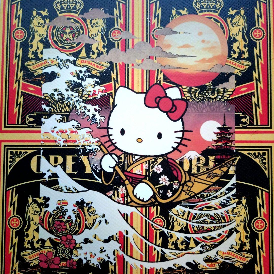 DEATH NYC Hello Kitty シルクスクリーン