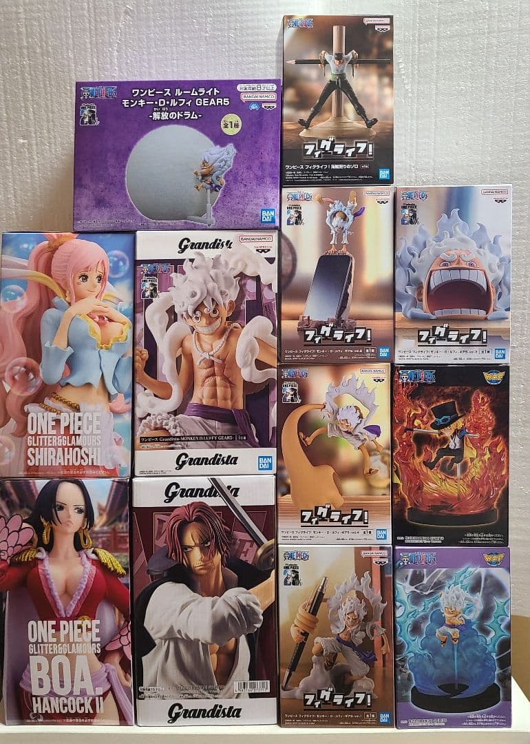 プライズフィギュアまとめ売り 12種類 ワンピース