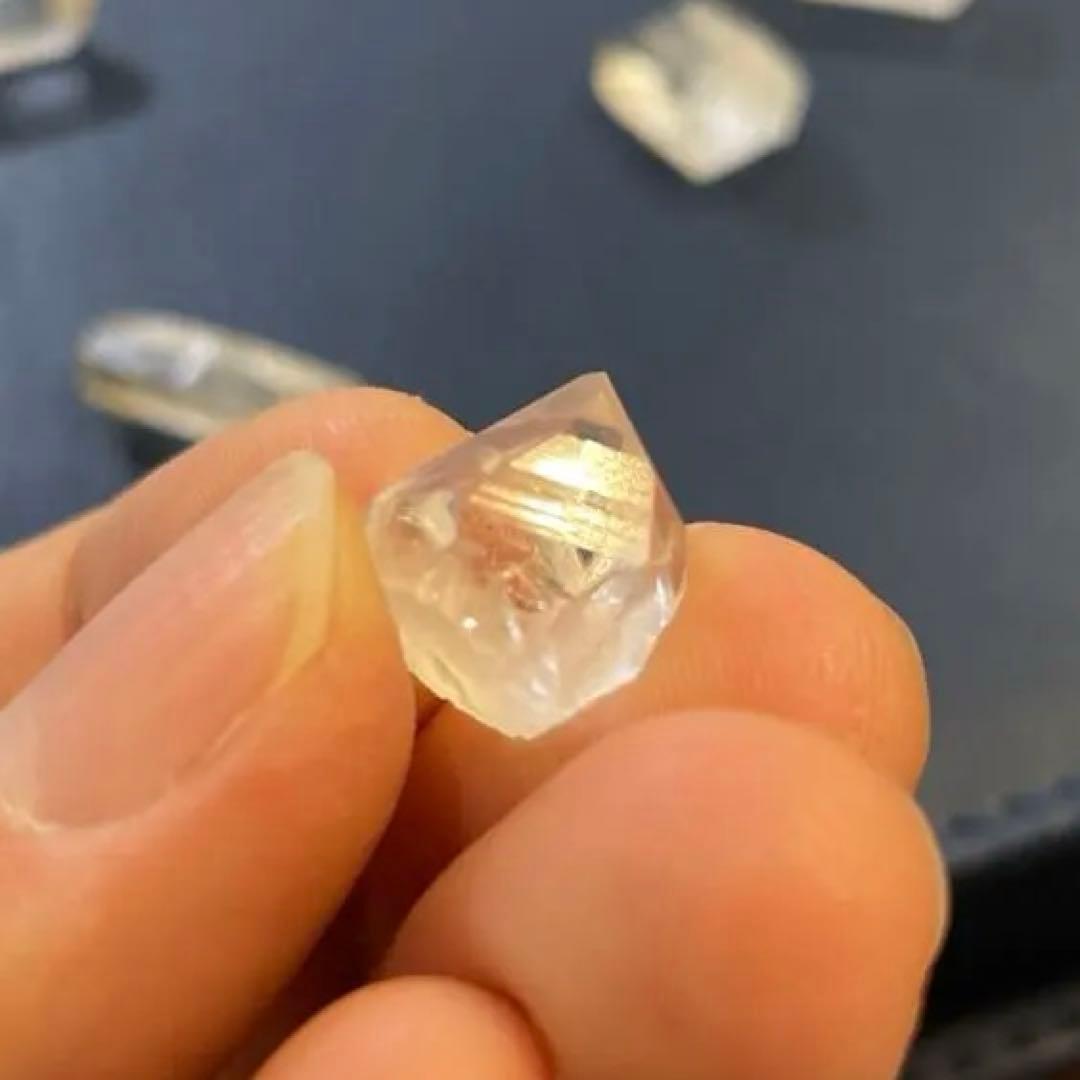 【国産鉱物】乙女鉱山産　水晶18本セット