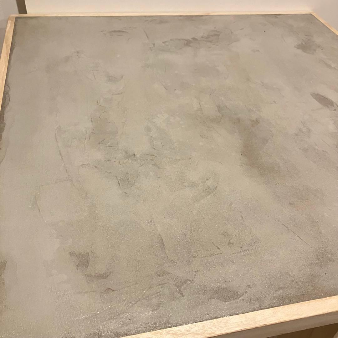 モルタル天板のカフェテーブル【ハンドメイド家具】