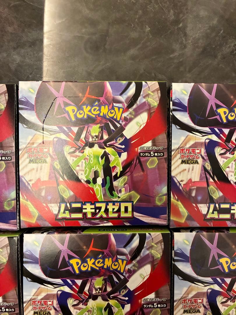 ポケモンカード ムニキスゼロ シュリンクなし6BOX