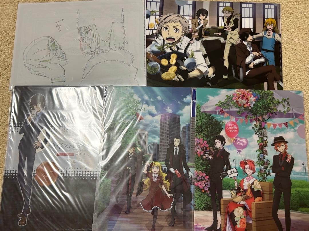 文豪ストレイドッグス クリアファイル