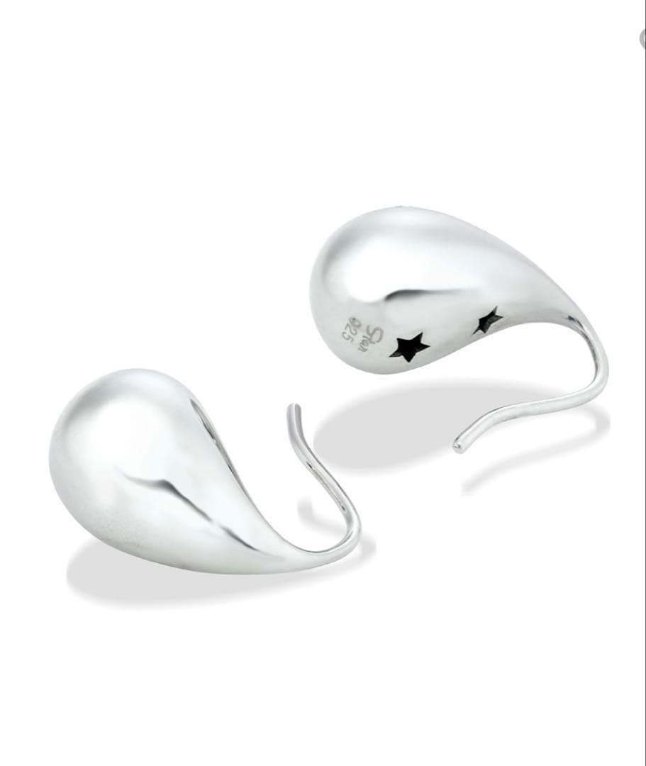 STAR JEWELRY SV925 ピアスPUFFY DROP