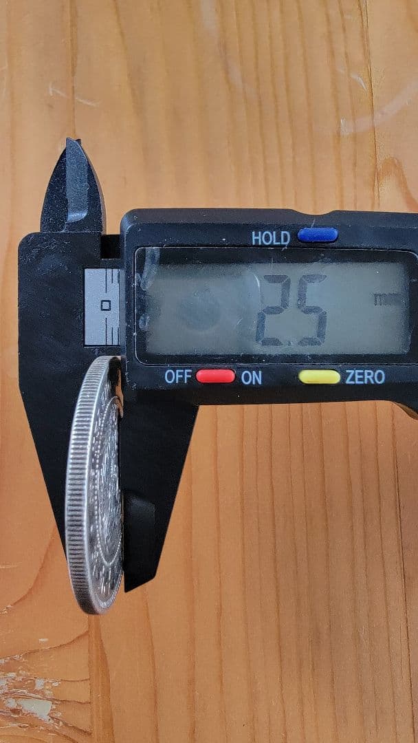 ★タイムセール★新一圓銀貨(小型) 明治29年 丸銀打 右打ち希少 管理0802