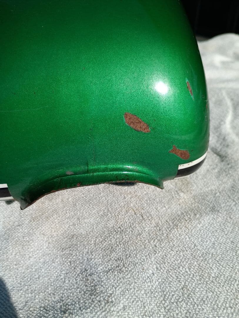 YAMAHA グリーンタンク ストライプデザイン