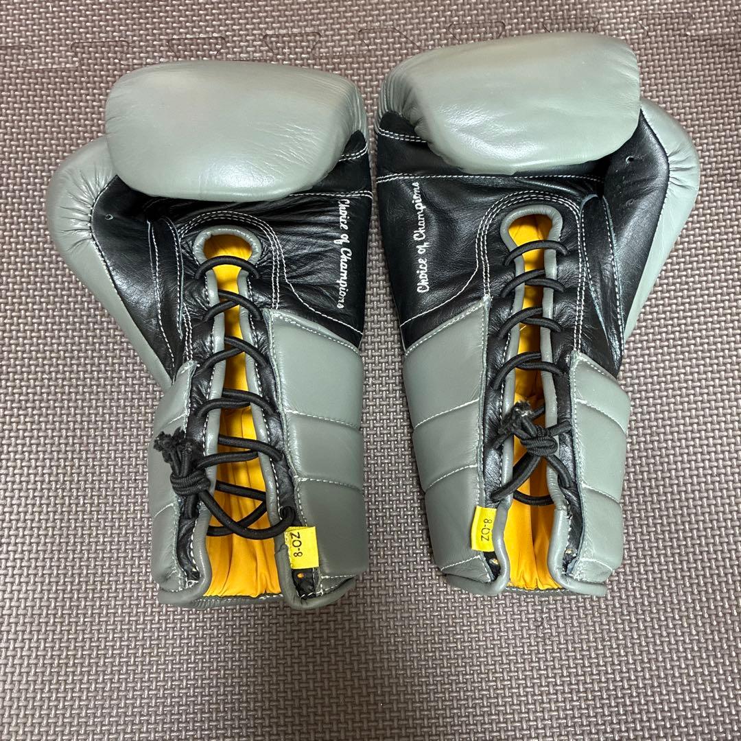 Everlast Protex3 ボクシンググローブ グレー 8オンス