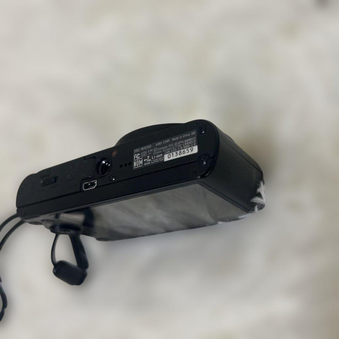 【動作確認済】SONY DSC-WX350 Wi-Fi搭載　デジタルカメラ
