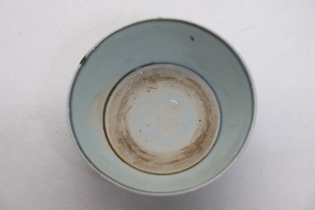 中国　明時代　染付お碗2点　アンティーク　送料込み250827-2